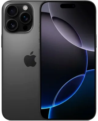 iPhone 16 Pro, титановый чёрный