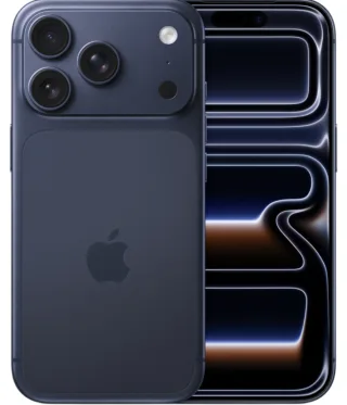 iPhone 17 Pro, глубокий синий