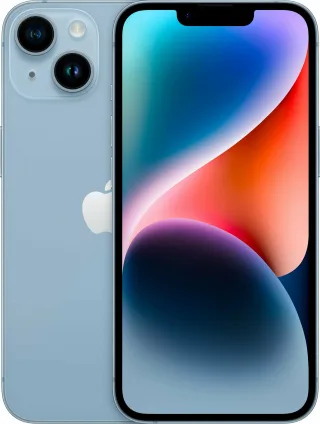 iPhone 14, синий