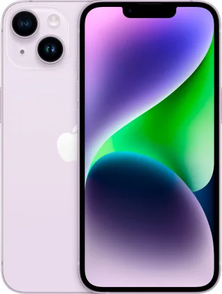 iPhone 14, фиолетовый