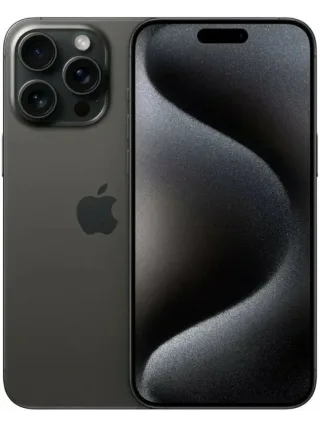 iPhone 15 Pro Max, титановый чёрный