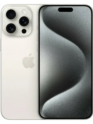 iPhone 15 Pro, титановый белый
