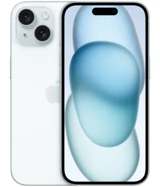iPhone 15, синий