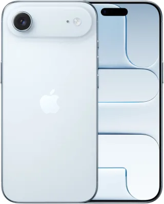 iPhone Air, небесно-голубой